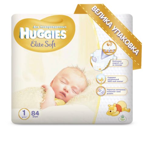 Huggies Элит Софт