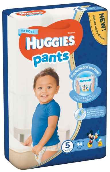 Трусики-подгузники Huggies 5 (12-17 кг)44шт.