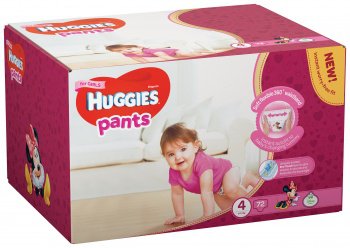 Трусики-подгузники Huggies 4 72шт.