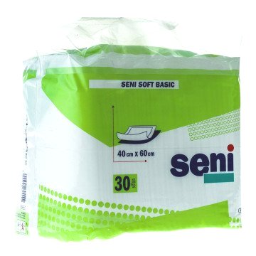 Одноразовые пеленки Seni Soft Basic 40х60 30шт.