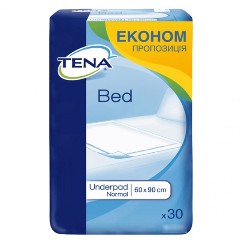 Одноразовые пеленки Tena Bed Plus 60х90 30шт.