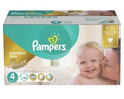 Pampers Premium Care Maxi 4 (7-14кг.) 104шт.