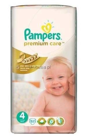 Pampers Premium Care Maxi 4 (8-14кг.) 52шт.